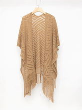 Thin slit shawl Sai Feel