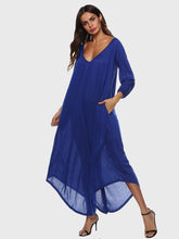 Tie Back Asymmetrical Hem Jumpsuit Sai Feel