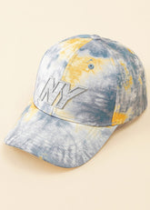 Tie Dye Letter Decor Baseball Cap Sai Feel