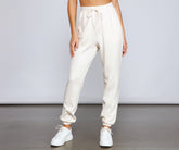Trendsetting Babe High Waist Joggers Sai Feel