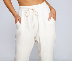 Trendsetting Babe High Waist Joggers Sai Feel