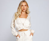 Trendsetting Babe Zip-Up Hoodie Sai Feel