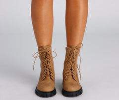 Trendy Status Knit Detail Boots Sai Feel