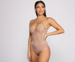 Twisted Angel Embroidered Bodysuit Sai Feel