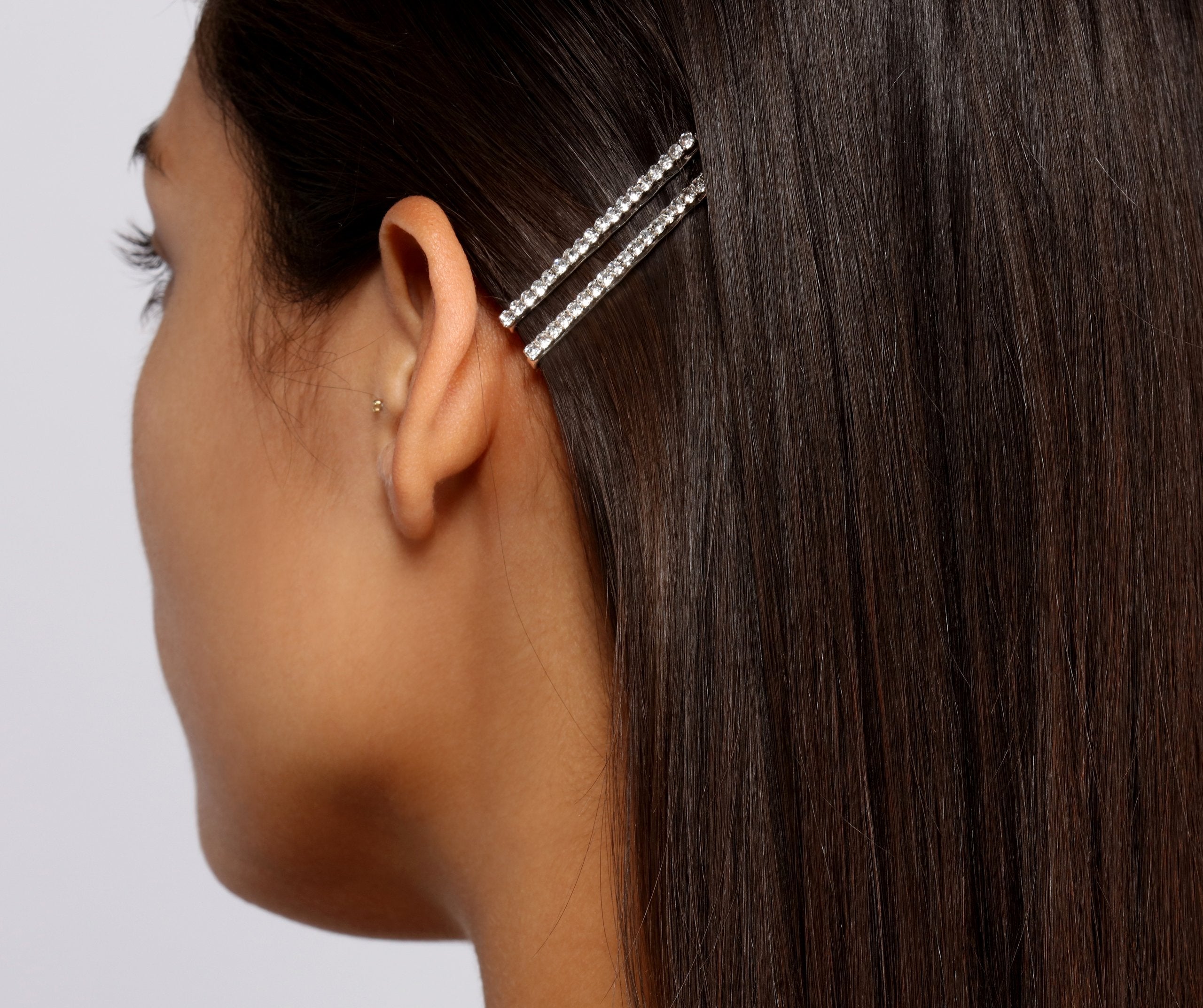 Two Pack Rhinestone Bobby Pins Sai Feel