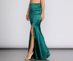 Under The Sea Satin Mermaid Skirt Sai Feel