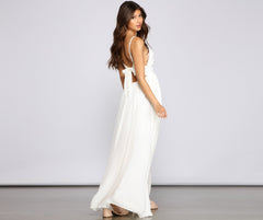 Vacay Vibes Crochet Knit Maxi Dress Sai Feel