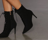 Vic Victorian Stiletto Booties Sai Feel