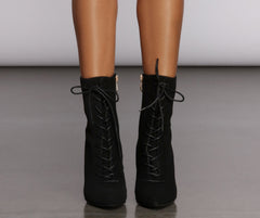 Vic Victorian Stiletto Booties Sai Feel