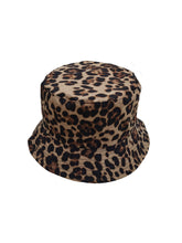 Vintage casual leopard fisherman hat Sai Feel