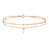 Vivian Anklet Rose Gold