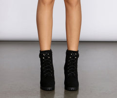 Walk My Way Quilted Faux Suede Booties Sai Feel