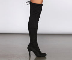 Wanderlust Over The Knee Stiletto Boots Sai Feel
