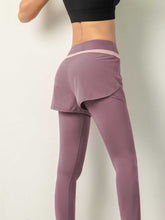 Wide Band 2 In 1 Sports Leggings Sai Feel