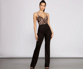Wild At Heart Leopard Print Jumpsuit Sai Feel