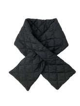 Winter warm cross checked space cotton scarf Sai Feel