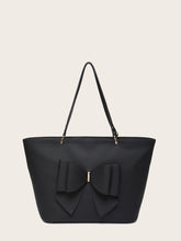 Women Bow Front Large Capacity Shoulder Bag Sai Feel