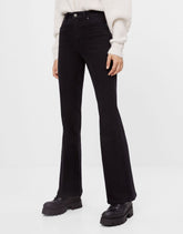 Women Denim Long Pants High Waist Bell Bottom Slim Fit Flared Jeans Wide Leg Pants Sai Feel