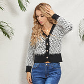 Women Open Front Long Sleeve Knit Cardigan Sweaters Loose Outwear Coat Sai Feel