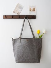 Women PU Leather Handbag Large Casual Shoulder Bag Tote Bag Sai Feel