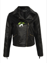 Women PU Leather Jacket Sai Feel