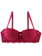 Women Sexy Half Cup Plus Size Bra Push Up Underwire Bralette Underwear Lingerie Adjust Underwear Sai Feel