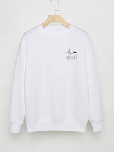 Women Solid Color Oversized Fleece Sweatshirts Sai Feel