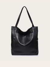 Women Vintage PU Leather Shoulder Bag Large Capacity Tote Hand Bags Sai Feel