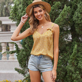 Women's Casual Ordinary Loose Printed Camisole Top Sai Feel