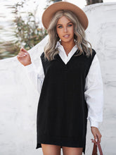 Women's Casual Solid Color Sweater Chunky Knitted V Neck Sleeveless Knitwear Tank Top Sai Feel