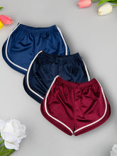 Women's High Waist Satin Shorts Sai Feel