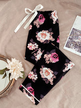 Women's Pajama Pants PJ Bottoms Sleepwear Flower Sleep Pants Sai Feel