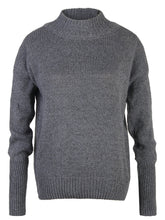 Women's casual half high neck slim jumper solid color warm long sleeve sweater Sai Feel