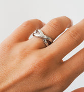 XO Ring Silver