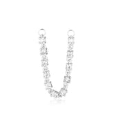 Yan Earring Chain Silver