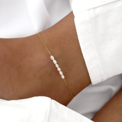 Zali Fußkettchen Gold