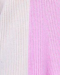 Alejandra V-Neck Colorblock Knit Sweater