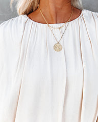 Alexandra Billowed Blouse