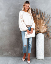 Alexandra – Bauschige Bluse