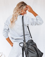 A Wifey For Lifey Cotton Blend Sweatshirt