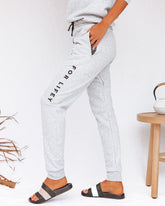 A Wifey For Lifey Cotton Blend Pocketed Joggers - FINAL SALE