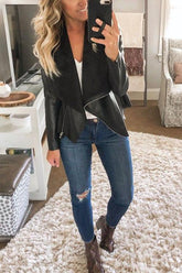 Jacken mit Reißverschluss und Revers