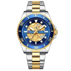 Gold Stainless Steel Watch (Dial 4.4cm)