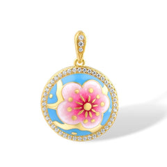 Pendentif Sendai (collier non inclus)