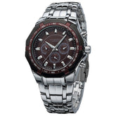Stainless Steel Waterproof (Red 4.4cm Dial)