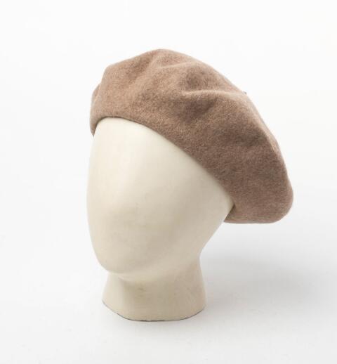 Solid Color Woolen Beret