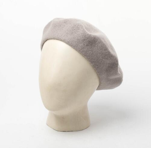 Solid Color Woolen Beret