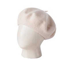 Solid Color Woolen Beret