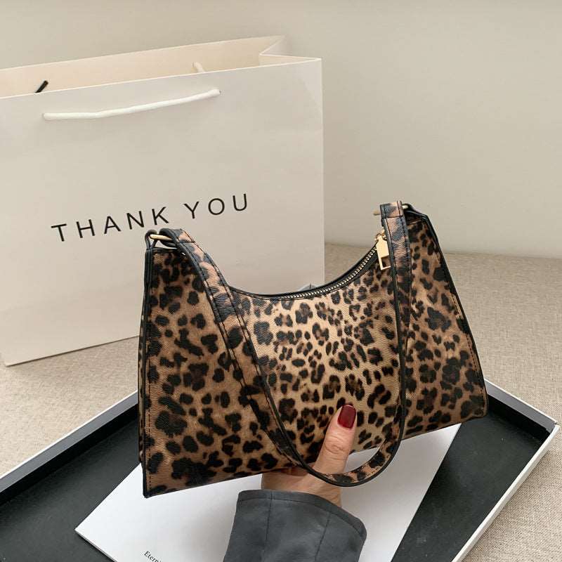 Animal Print Shoulder Bag