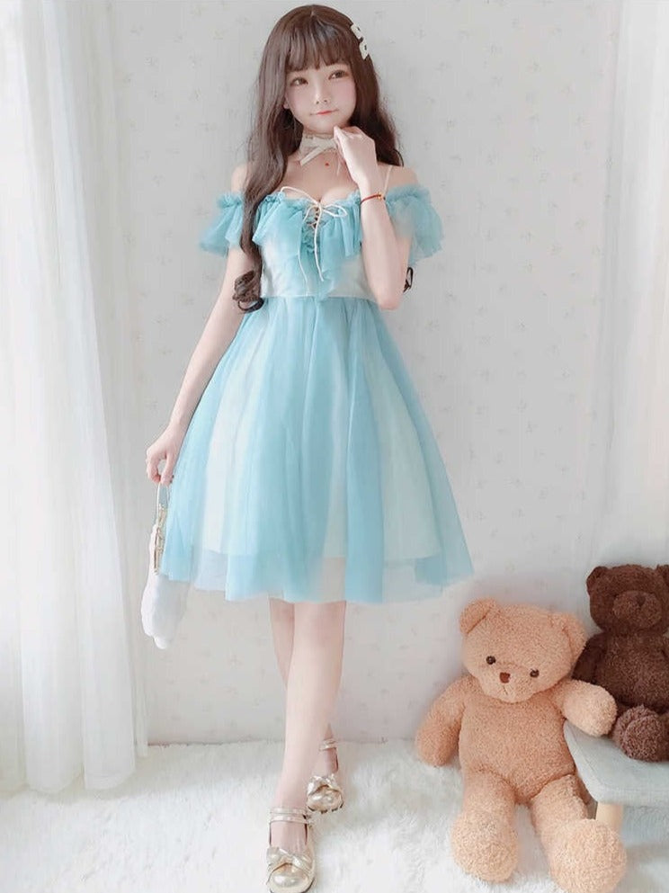 Lace-Up Fairy Princess Dress